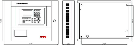 LDK800<a href=http://www.cq196.cn/dianqihuozai/ target=_blank class=infotextkey>電氣火災(zāi)監(jiān)控</a>設(shè)備