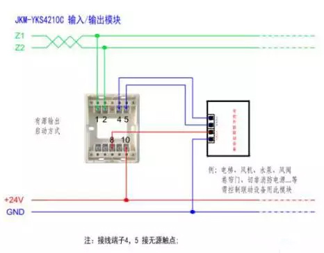 營口新山鷹火災(zāi)自動(dòng)報(bào)警接線